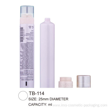 Plastic Cosmetic Tube 2 in 1